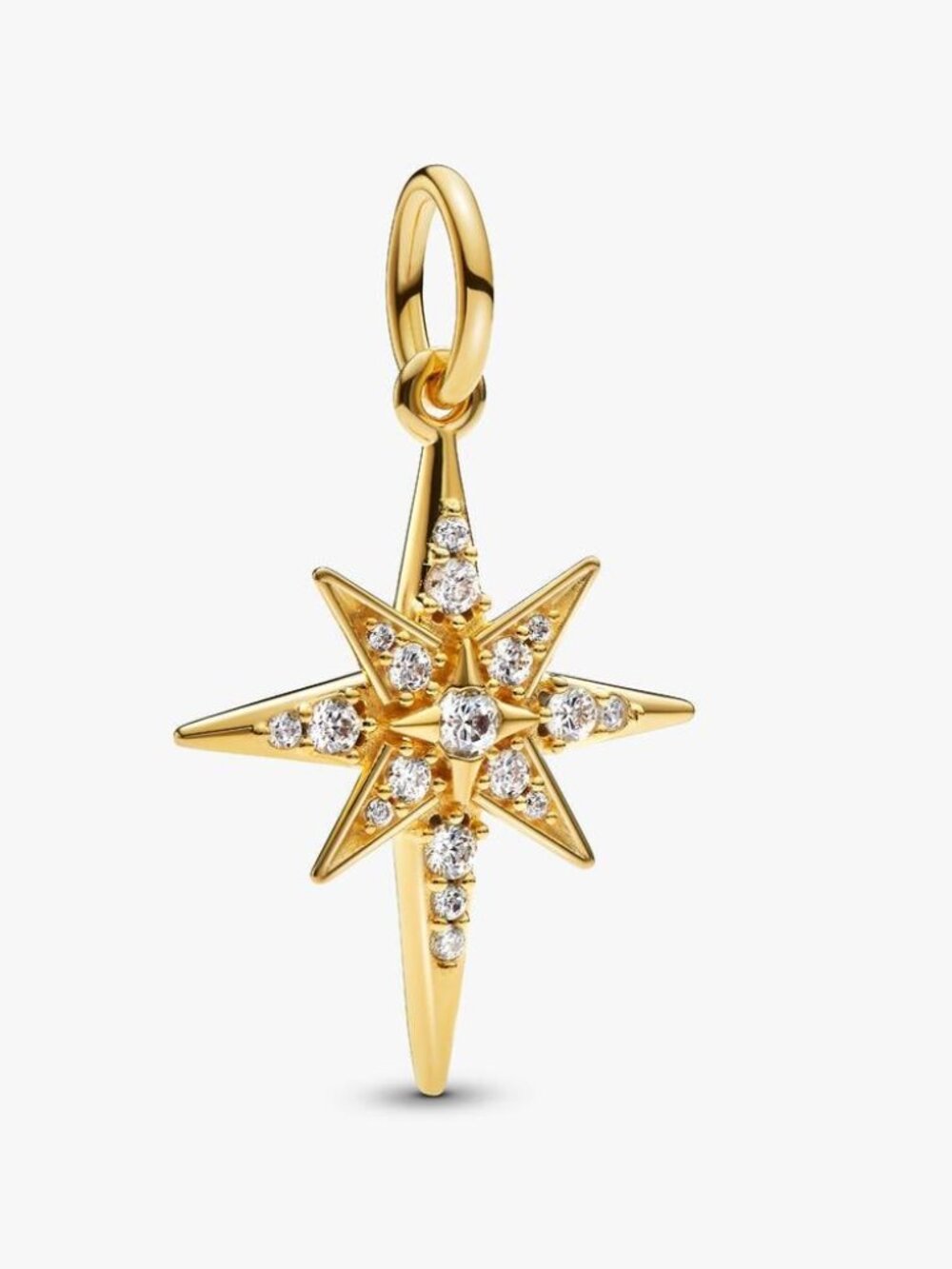 PandoraSparkling North Star Dangle Charm